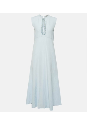 Dorothee Schumacher Summer Cruise embellished midi dress