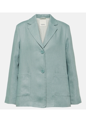 'S Max Mara Socrates single-breasted linen blazer