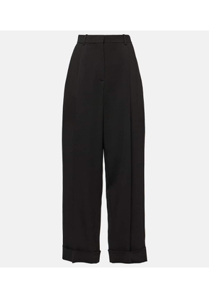 The Row High-rise wide-leg pants