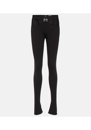 Mugler Cutout leggings