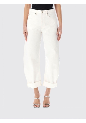 Jeans FRAME Woman color White