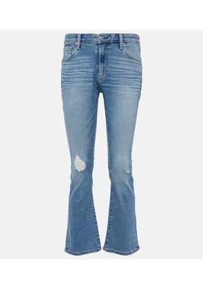 AG Jeans Jodi mid-rise cropped flared jeans