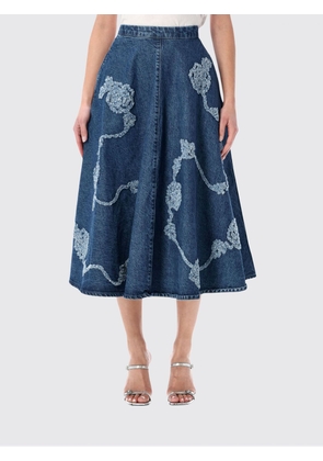 Skirt ROTATE Woman color Blue