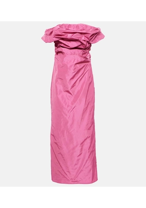 Staud Andrea off-shoulder maxi dress