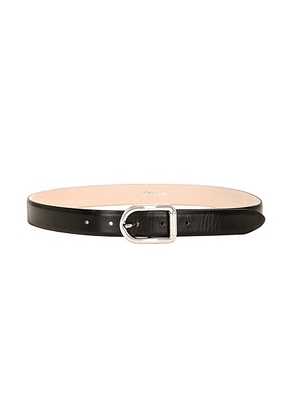 DEHANCHE Mija Belt in Black & Silver - Black. Size L (also in M, S, XS).
