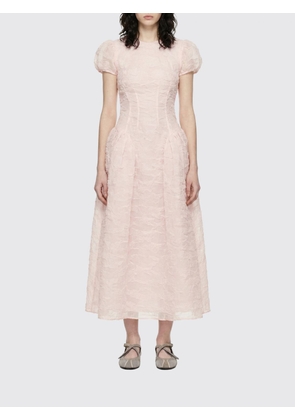 Dress CECILIE BAHNSEN Woman color Pink