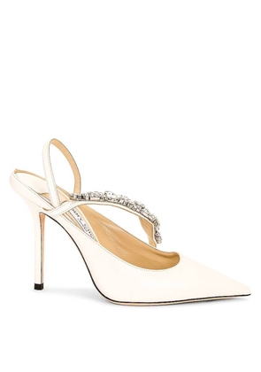 Jimmy Choo Flos 100 Leather Pumps