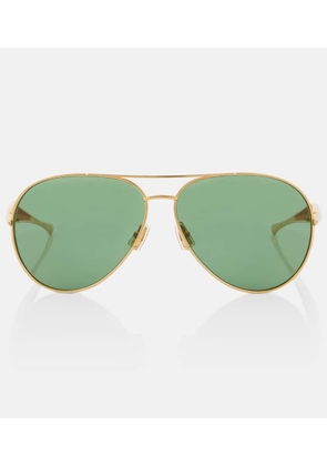 Bottega Veneta Sardine aviator sunglasses