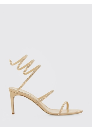 Heeled Sandal RENE CAOVILLA Woman color Beige