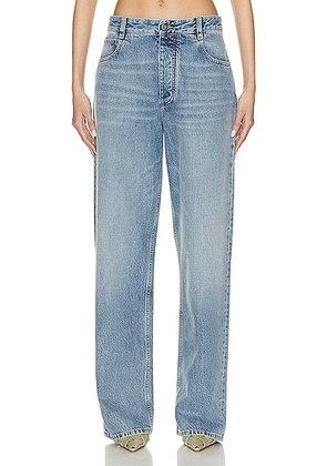 Bottega Veneta Vintage Wide Leg Jeans in Mid Blue - Denim-Medium. Size 40 (also in ).