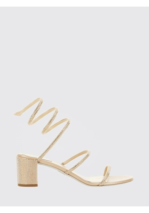 Heeled Sandal RENE CAOVILLA Woman color Gold