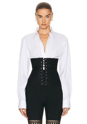 ALAÏA Corset Belt in Noir Alaia - Black. Size 40 (also in ).