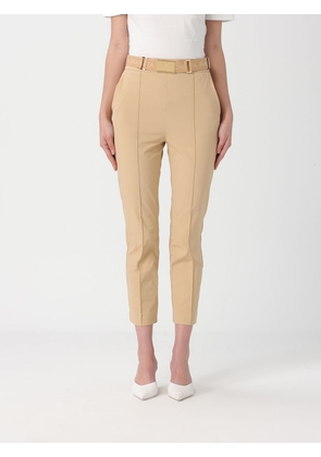 Pants ELISABETTA FRANCHI Woman color Camel