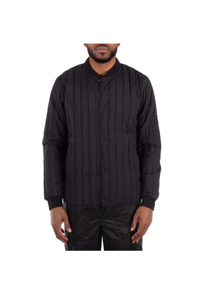 Rains Mens Black Banja Liner Bomber Jacket
