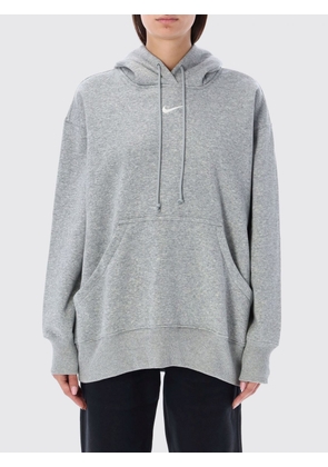 Sweatshirt NIKE Woman color Grey