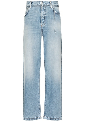 Acne Studios 1991 Toj Vintage Straight Denim Jean In Light Blue in Light Blue - Denim-Light. Size 32 (also in 30, 34).