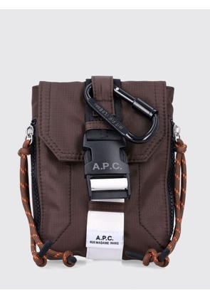 Shoulder Bag A. P.C. Men color Brown