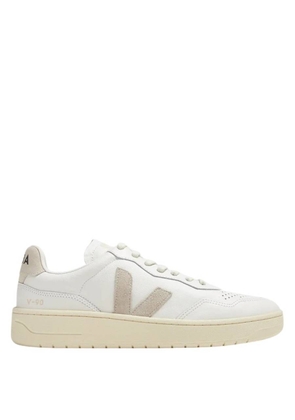 Veja V-90 Leather Low-Top Sneakers