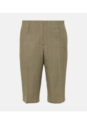 Dries Van Noten Checked Bermuda shorts