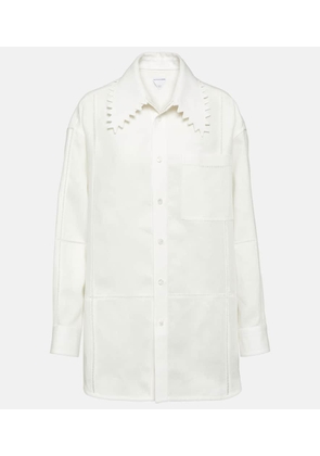 Bottega Veneta Oversized linen shirt