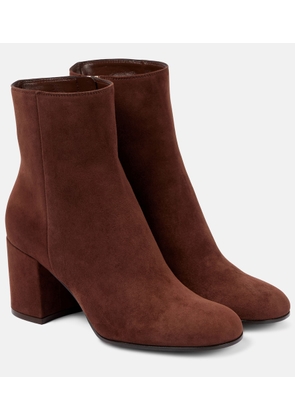 Gianvito Rossi Joelle 70 suede ankle boots