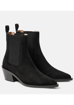 Gianvito Rossi Wylie suede ankle boots