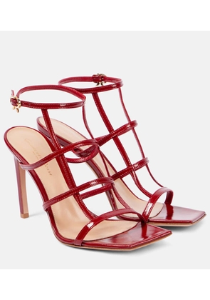 Gianvito Rossi Mondry patent leather sandals