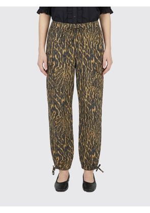 Pants GANNI Woman color Multicolor