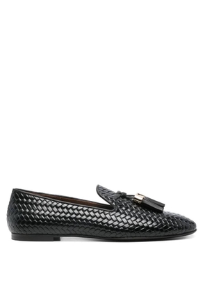 Giuseppe Zanotti Gz-Weave Woven Leather Loafers