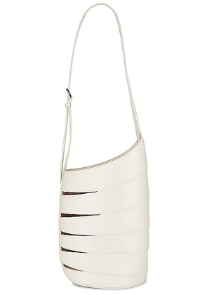 ALAÏA Medium Babel Bag in Ivoire - Ivory. Size all.