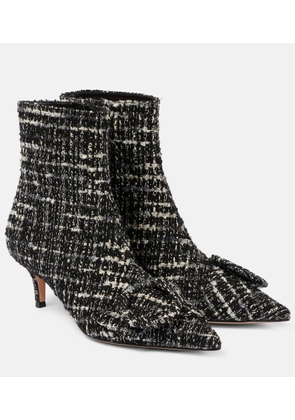 Gianvito Rossi Boucle ankle boots