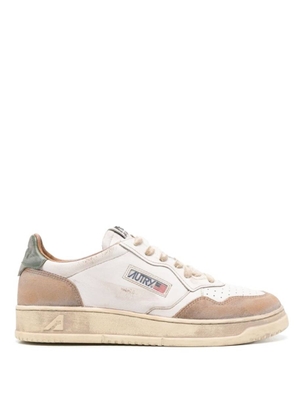 Autry Medalist Vintage Distressed Sneakers