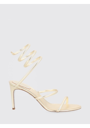 Heeled Sandal RENE CAOVILLA Woman color Gold