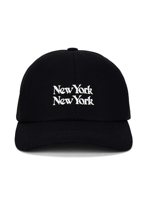 Corridor New York New York Cap in Black - Black. Size all.