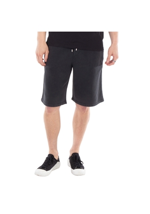 Balmain Logo-Embroidered Cotton Shorts