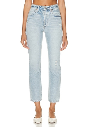 Citizens of Humanity Charlotte High Rise Straight Jeans in Savahn - Denim-Light. Size 32 (also in 33).
