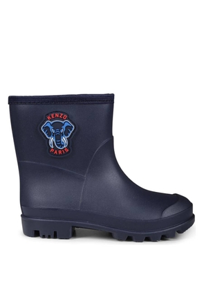 Kenzo Kids Elephant Patch Rain Boots