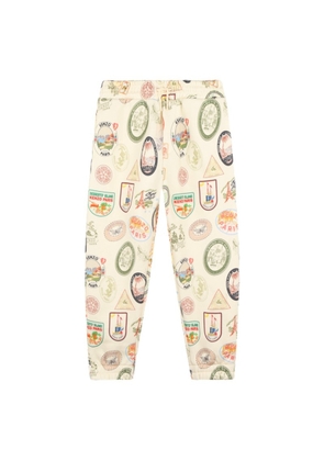 Kenzo Kids All-Over Print Cotton Joggers