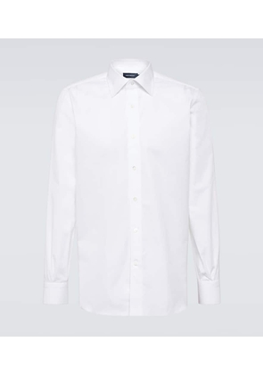 Thom Sweeney Lecce cotton poplin shirt