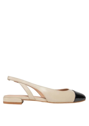 Stuart Weitzman Sleek Leather Slingback Pumps