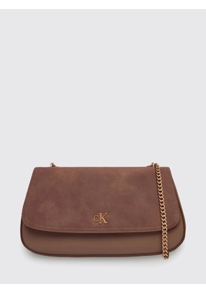 Shoulder Bag CALVIN KLEIN Woman color Dove Grey