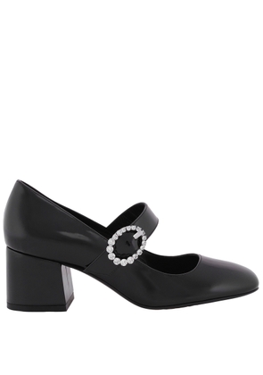 Stuart Weitzman Sloane Mary Jane Block-Heel Pumps