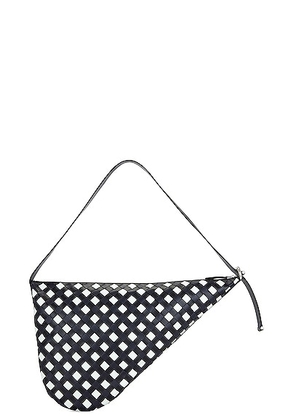 Bottega Veneta Intrecciato 15 Check Avenue Borsa in Black  Space  & Glacier - Black. Size all.