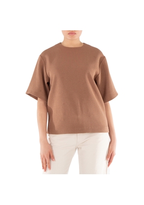 Anine Bing Ladies Brown Maddie Crepe Blouse