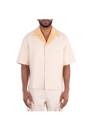 Axel Arigato Double-Faced Wool-Blend Holiday Shirt