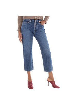 Agolde Ladies Blue Parker Jeans