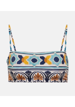 La DoubleJ 3-Way printed bra top