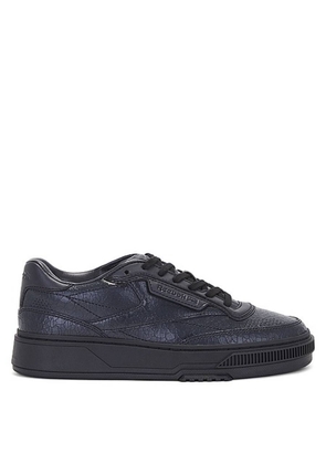 Reebok Club C LTD Cracked Leather Sneakers