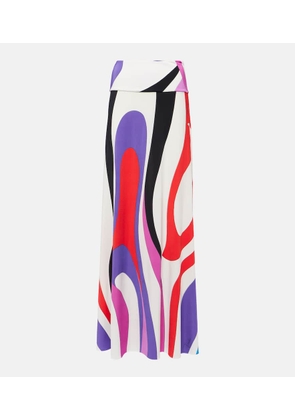 Pucci Marmo jersey maxi skirt
