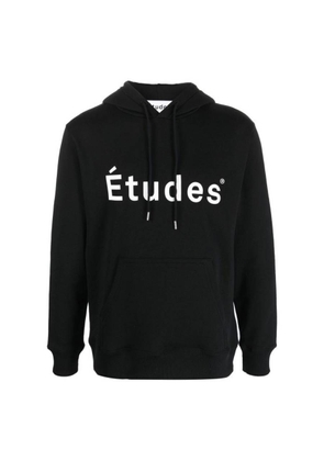 Etudes Klein Logo Print Cotton Hoodie